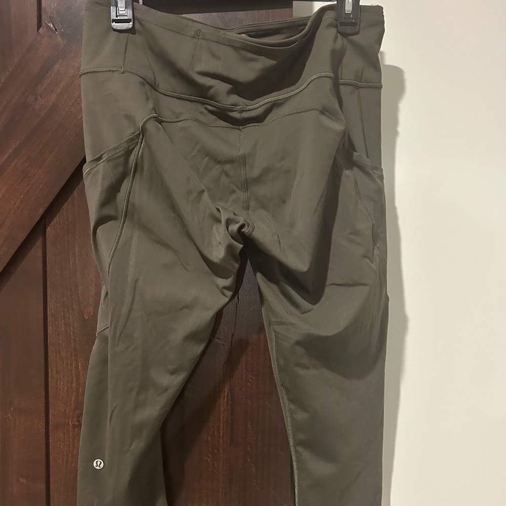 Lululemon Olive Green Leggings
